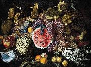 RUOPPOLO, Giovanni Battista Bodegon con frutas de Giovanni Battista Ruoppolo oil painting on canvas